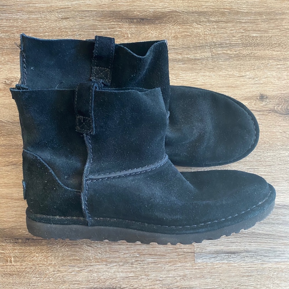 UGG - black classic unlined mini suede boot